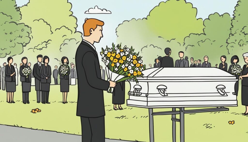 Etiquette of saying 'I hope the funeral goes well'