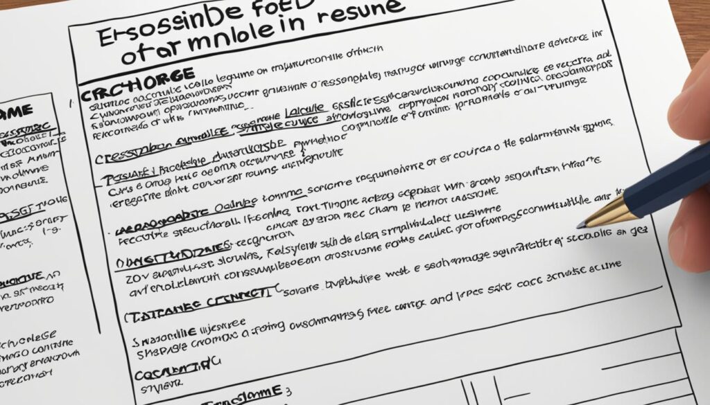 Replacing Responsible For in Your Resume Summary