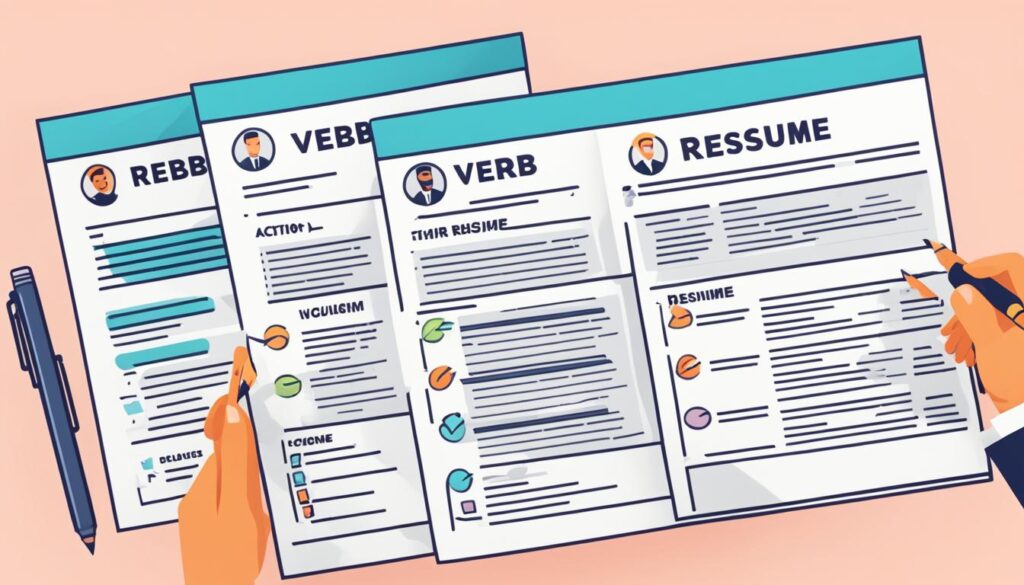 Tips for choosing and using action verbs on resume