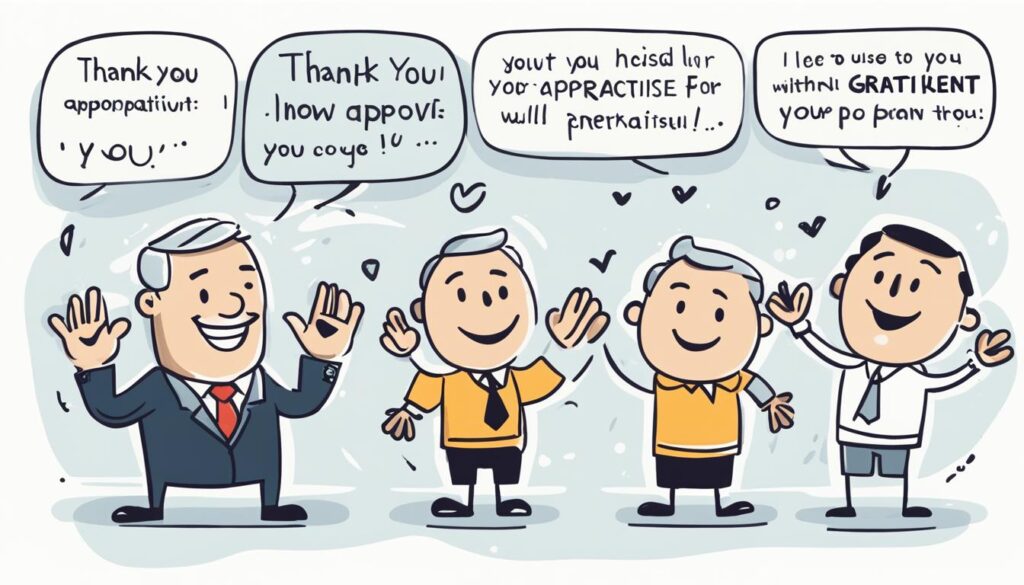 appropriate ways to say thank you for approval