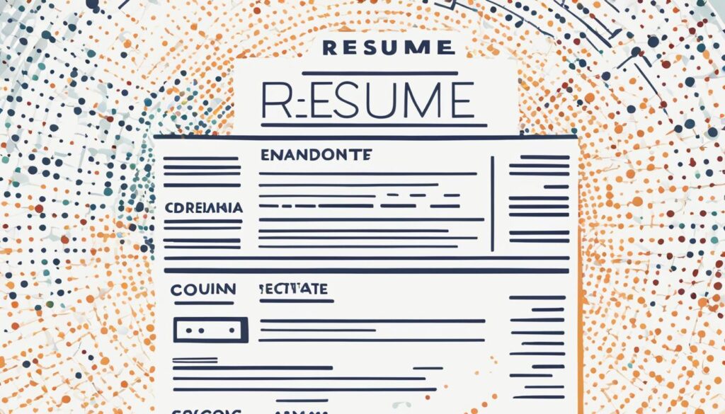 synonym for resume