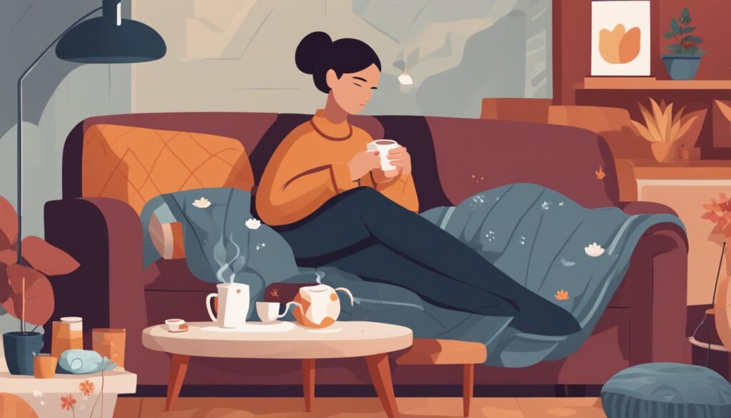 taking care of yourself while sick